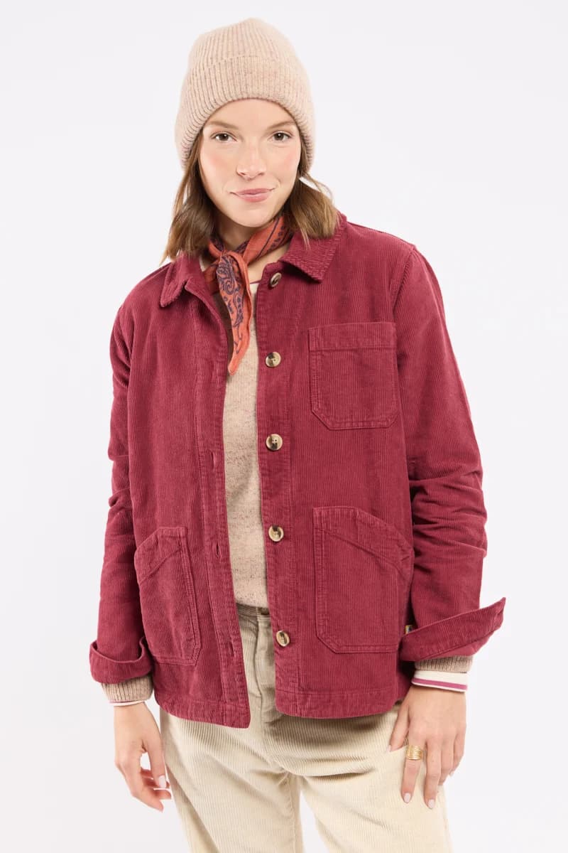 Veste pêcheur Héritage - velours