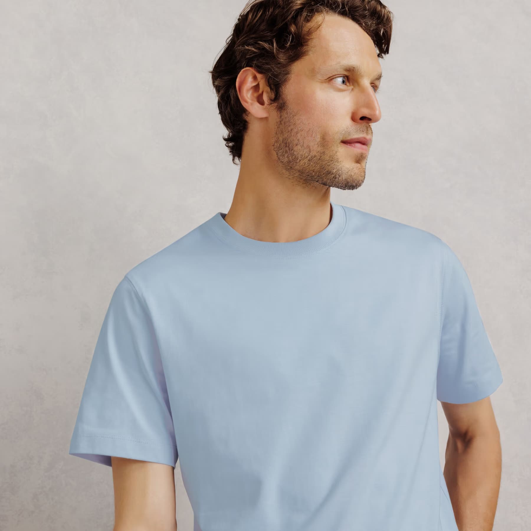 Tee shirt "le parfait by JULES" Bleu clair