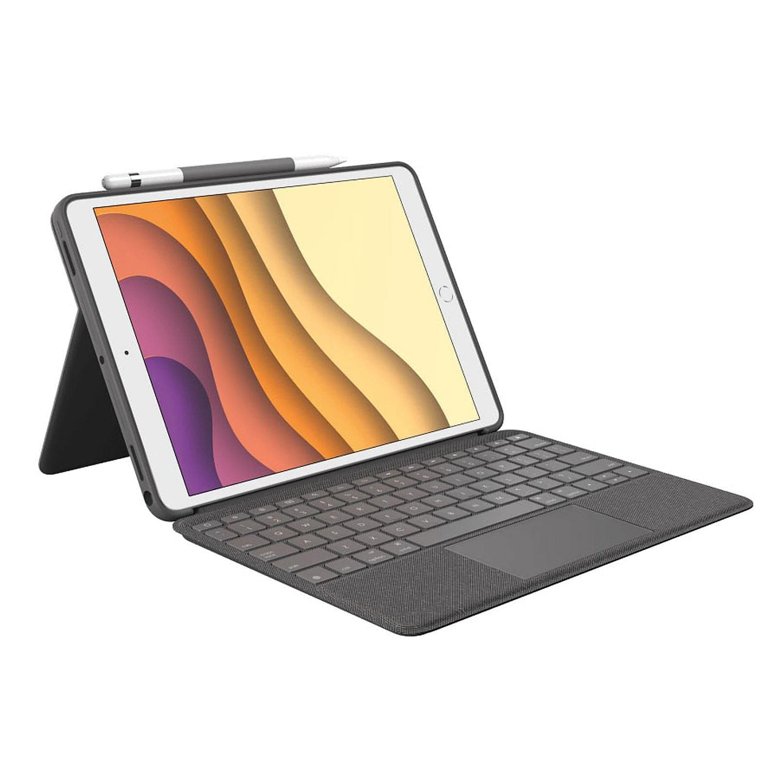 Logitech Combo Touch - iPad (7e, 8e et 9e génération), iPad Air (3e génération) et iPad Pro 10,5 pouces