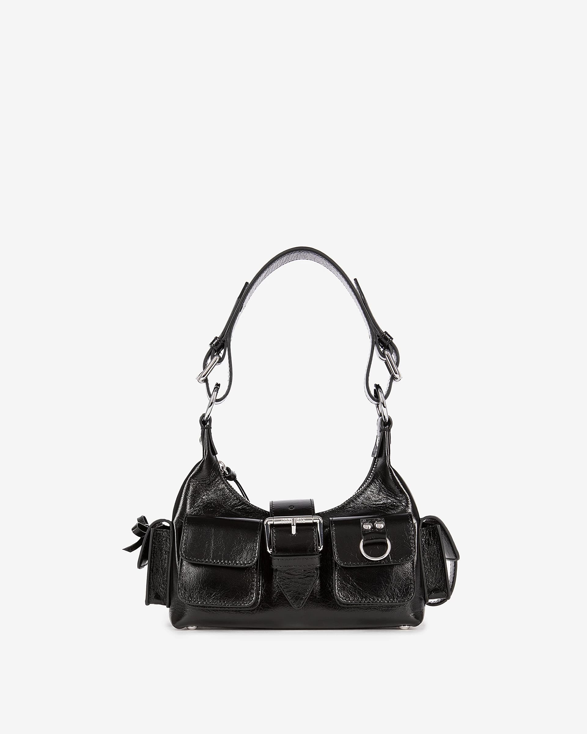 Robe courte strassée noire