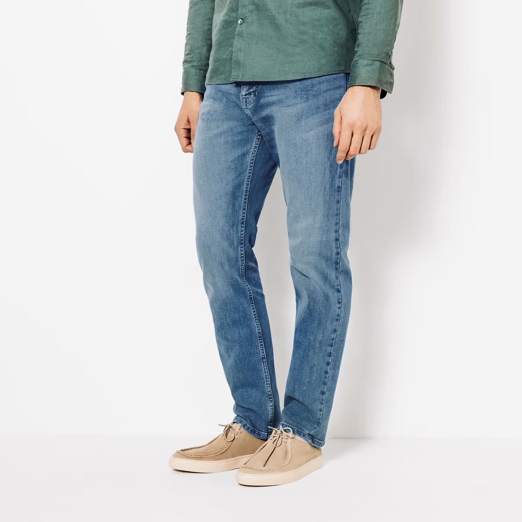 Jean straight Bleu