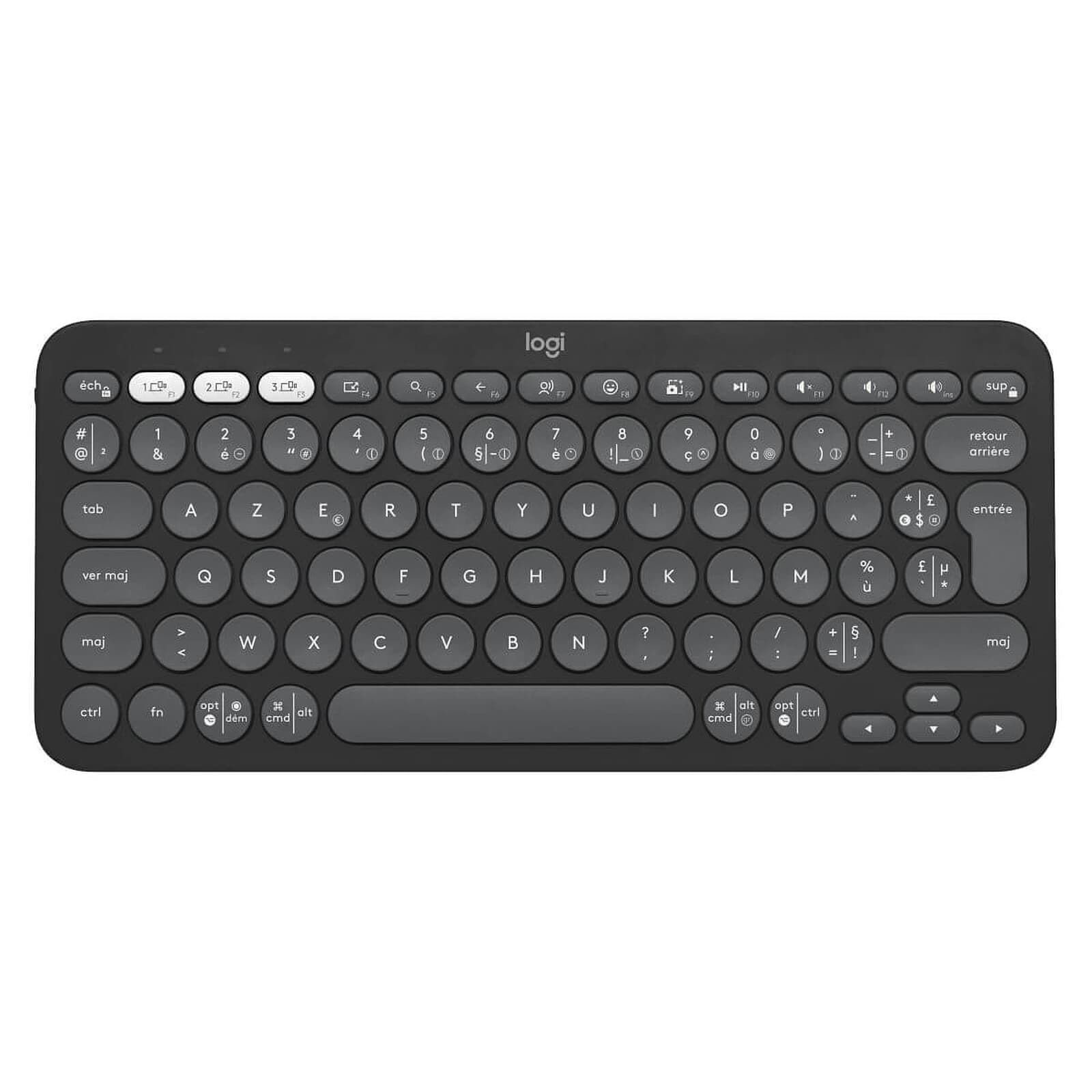 Logitech Pebble Keys 2 K380s - Graphite