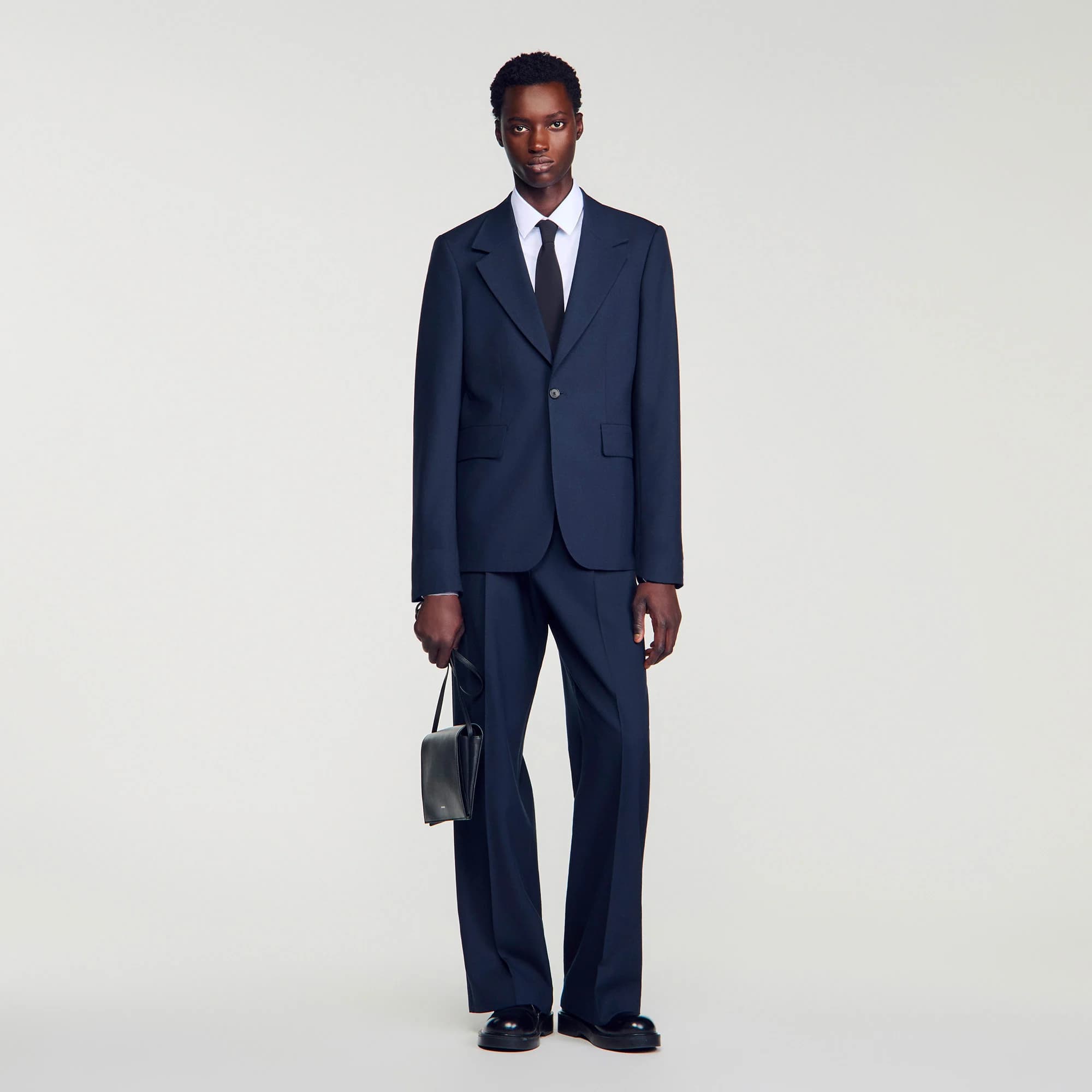 Veste de costume en laine