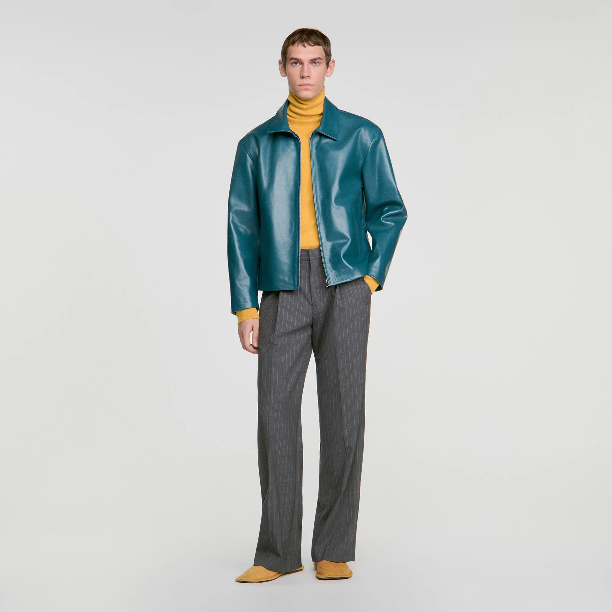 Blouson en cuir